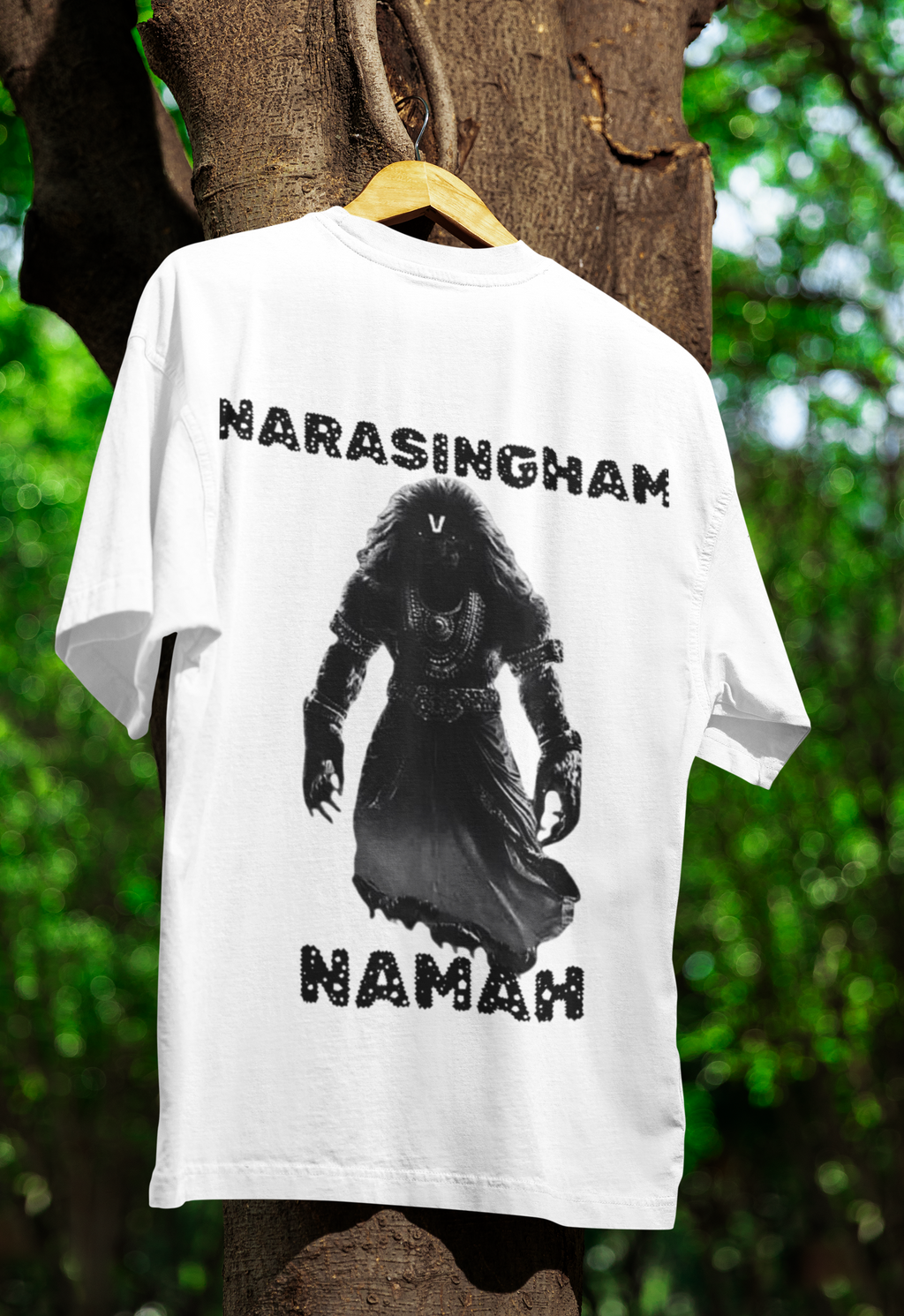 Narasimha Namah Unisex Standard Crew oversized T-Shirt